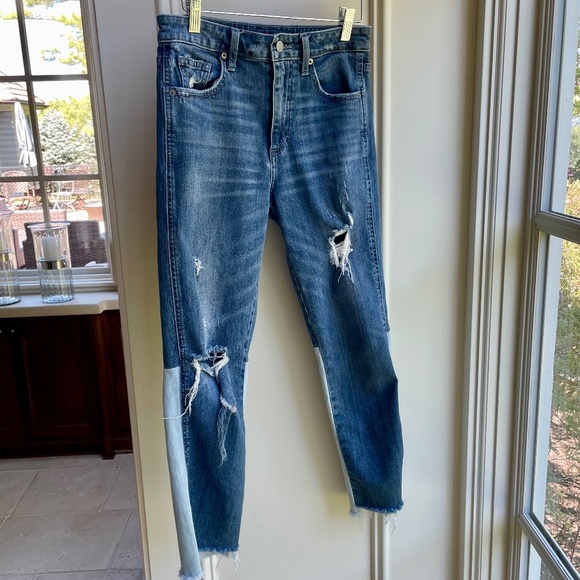 Lucky Brand Two-Tone Airy Denim - Picture 2 of 9